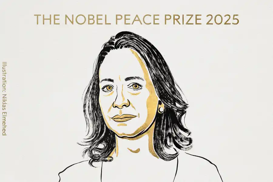 El premio Nobel de la Paz 2025 fue para María Corina Machado