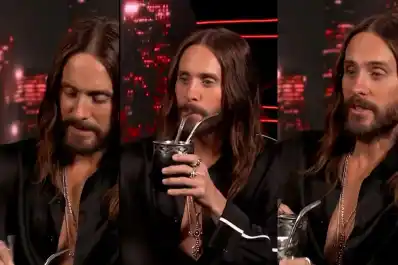 Jared Leto dijo que ama Argentina, probó el mate y su reacción se hizo viral