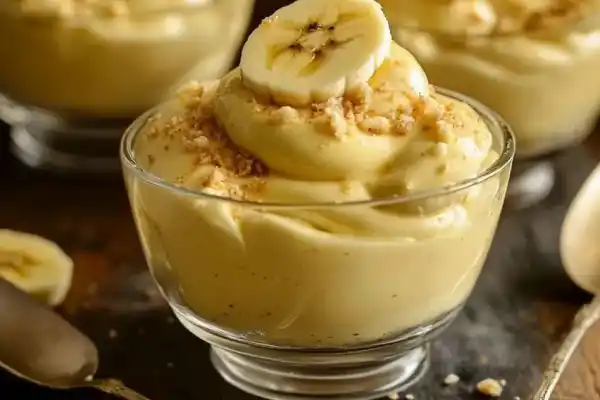 Mousse helada de banana y dulce de leche: el postre más rico sin horno y sin harinas