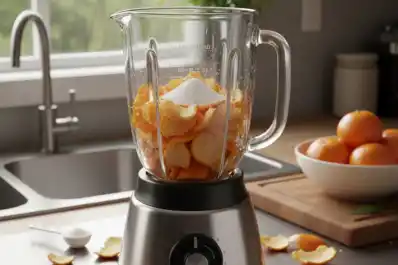 Cuáles son los beneficios de licuar cáscara de mandarina con bicarbonato