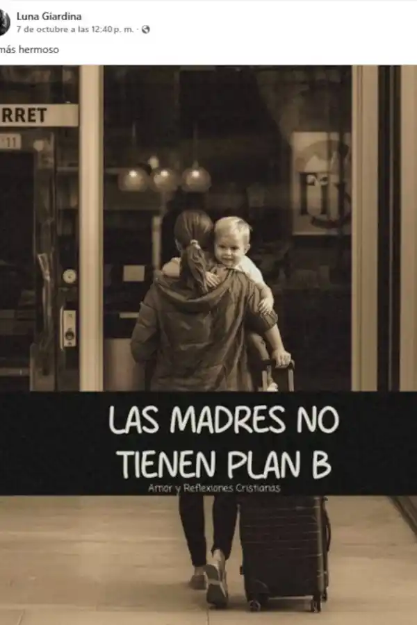 Los posteos que hizo la madre del nene que estaba desaparecido en Córdoba días antes de ser asesinada