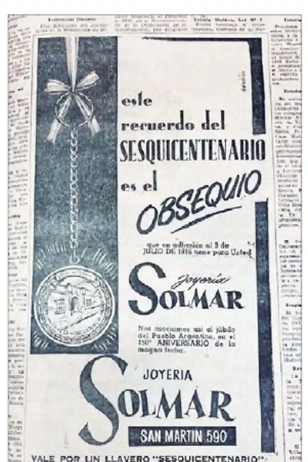 Recuerdos fotográficos: 1966. La medalla del sesquicentenario