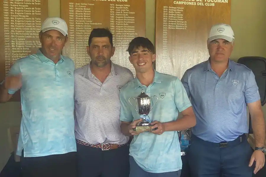 Los menores brillaron en Alpa Sumaj: gran jornada del golf tucumano en la sexta fecha del Ranking del NOA