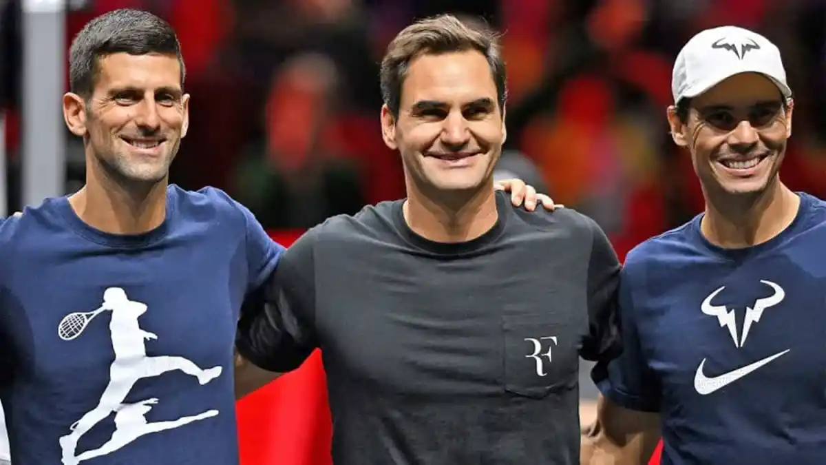 EL BIG THREE. Djokovic, Federer y Nadal compitieron durante años por el puesto del mejor de la historia.