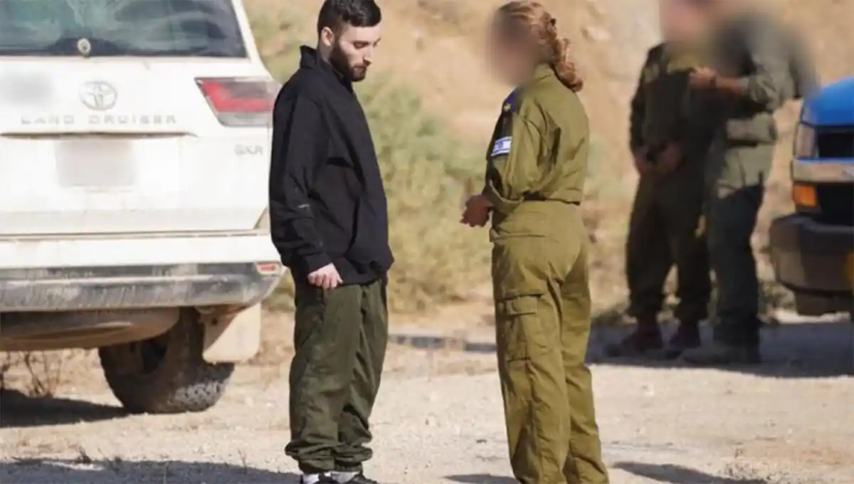 LIBERADO. Matan Angrest es uno de los ciudadanos israelíes que pasó más de dos años secuestrado en Gaza. 