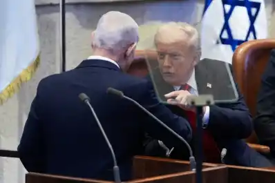 Trump fue ovacionado en el Parlamento israelí: “Este es un triunfo increíble para el mundo”