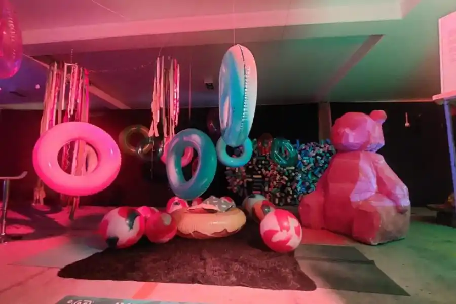 LÚDICO. Cada espacio era interactivo e invitaba a apropiarse de él.