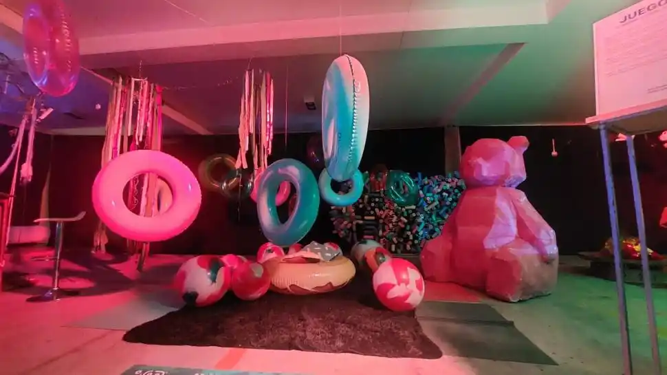 LÚDICO. Cada espacio era interactivo e invitaba a apropiarse de él.