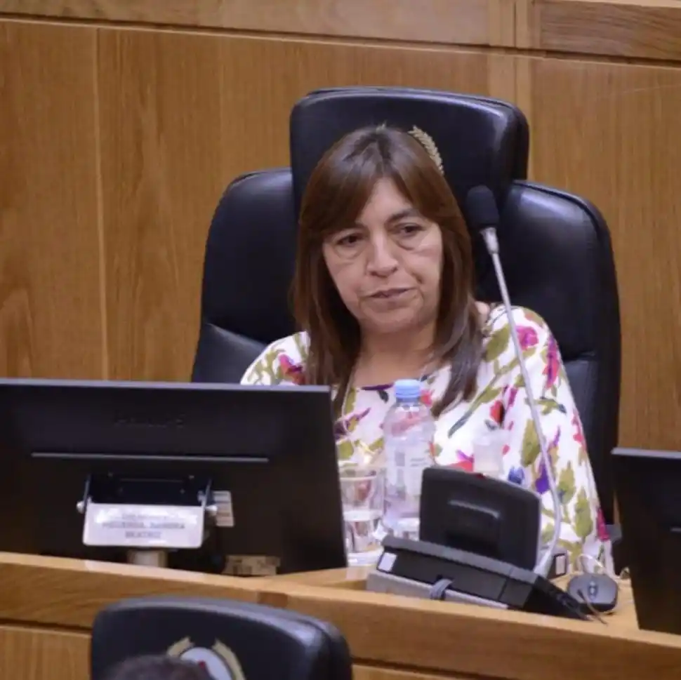 FIGUEROA. La legisladora venía desempeñando su tarea con normalidad.