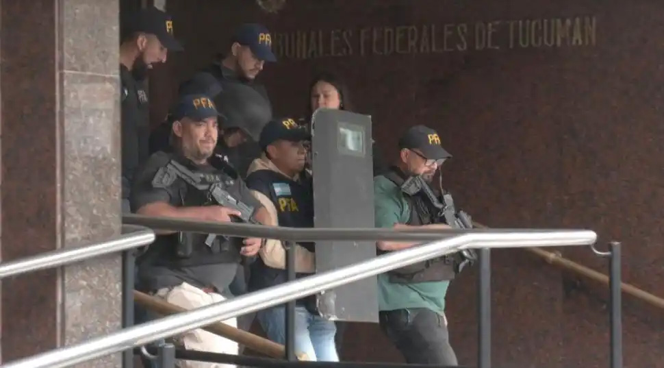 MARCHE PRESO. Lobo fue procesado por primera vez por drogas.