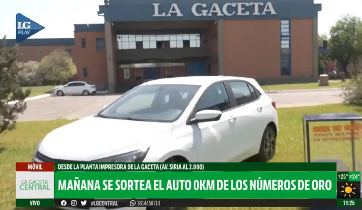 Un lector de LA GACETA se llevará mañana el auto 0 km de los Números de Oro