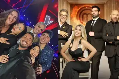 La final de La Voz Argentina y el estreno de MasterChef Celebrity: así quedó el rating