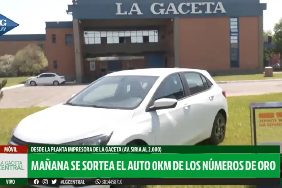 Un lector de LA GACETA se llevará mañana el auto 0 km de los Números de Oro