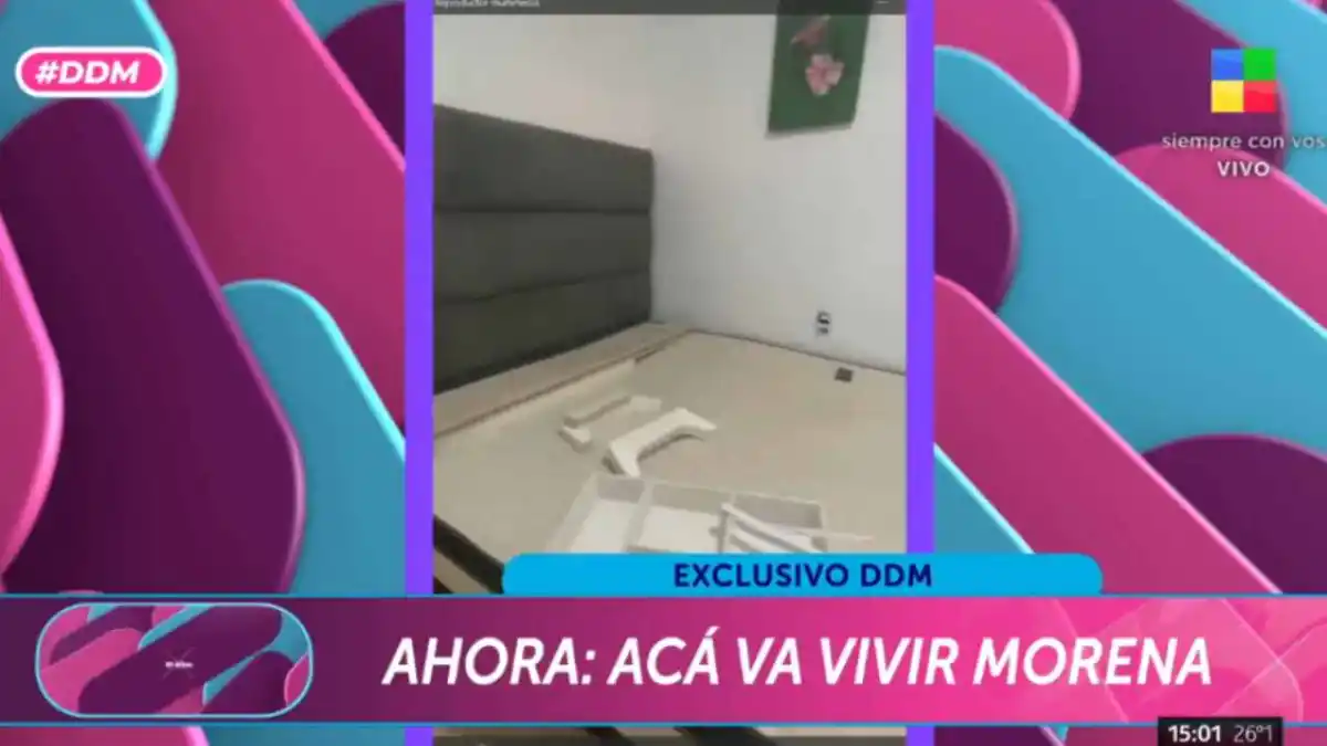 Así es la casa donde Morena Rial cumpliría la prisión domiciliaria junto a su hijo