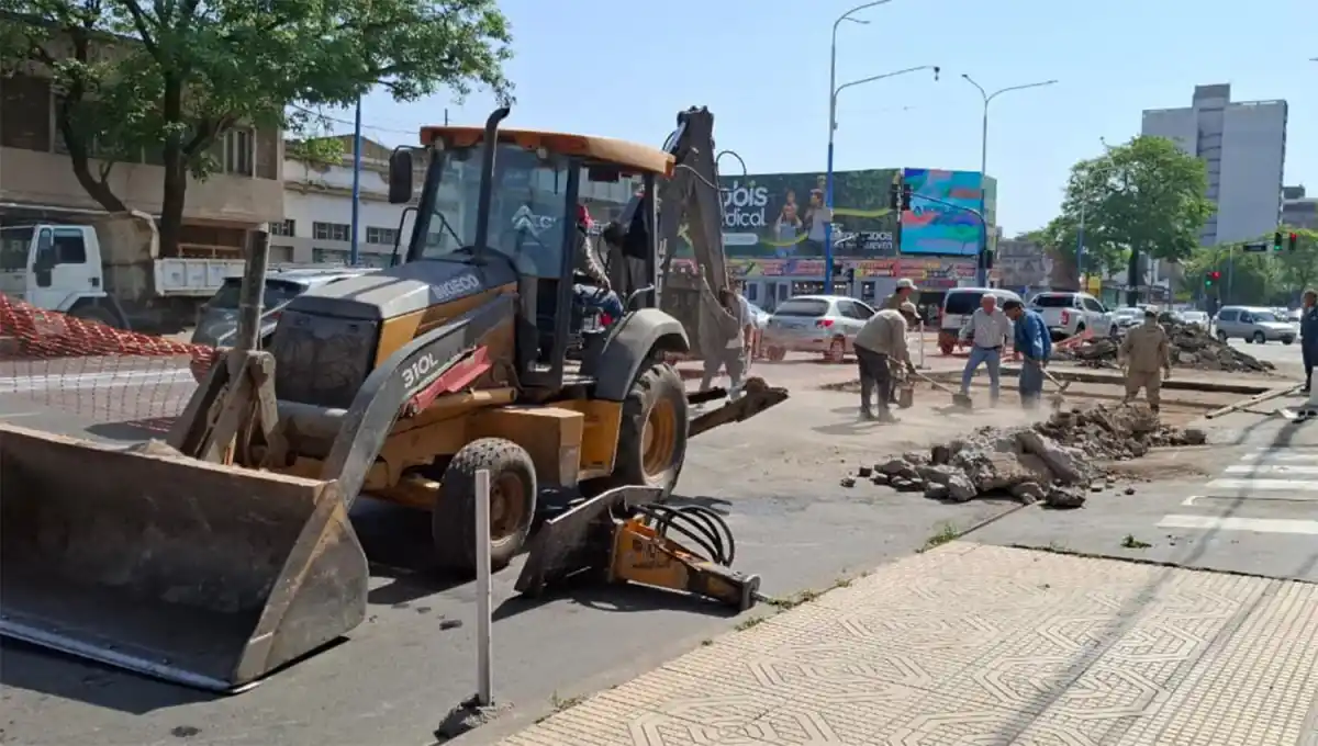 DEMORAS. Los cortes de calles ocasionarán inconvenientes en el tránsito.