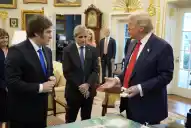 Javier Milei, tras la reunión con Donald Trump: Mientras yo sea presidente ese apoyo va a estar