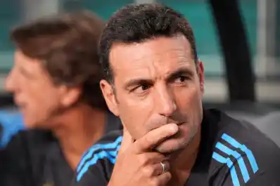 El inesperado motivo que interrumpió la conferencia de Scaloni tras la goleada a Puerto Rico