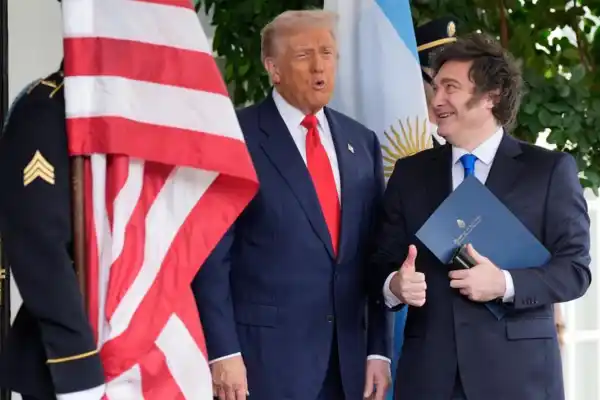 El impacto digital del encuentro entre Milei y Trump en Washington