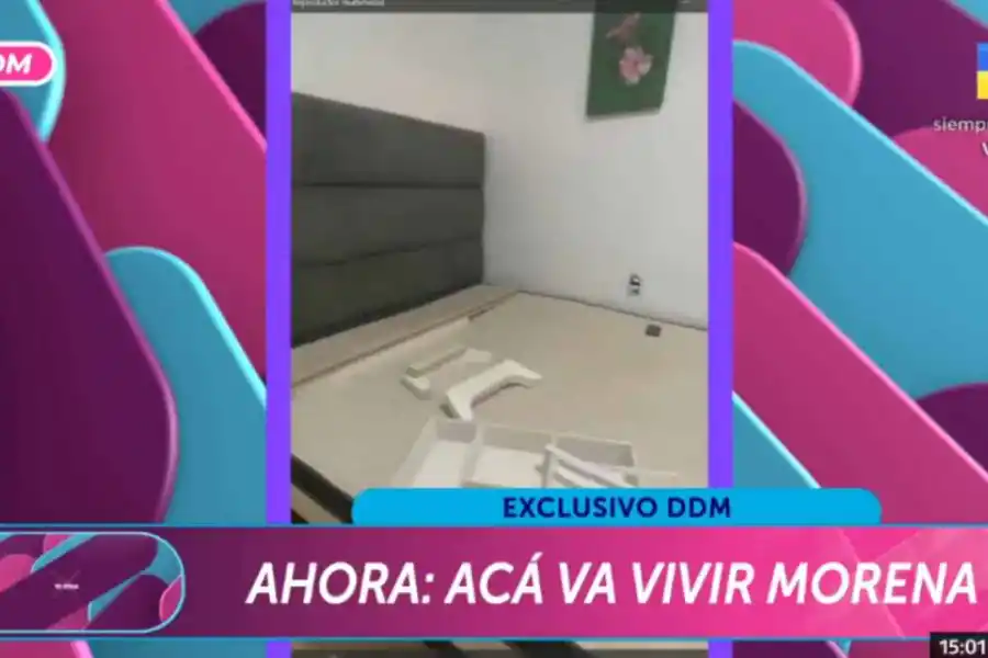 Así es la casa donde Morena Rial cumpliría la prisión domiciliaria junto a su hijo