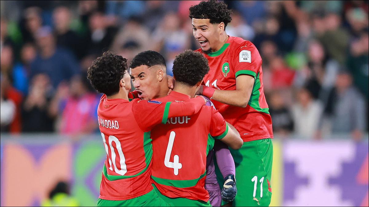 Marruecos eliminó a Francia y espera por Argentina o Colombia en la final del Mundial Sub 20
