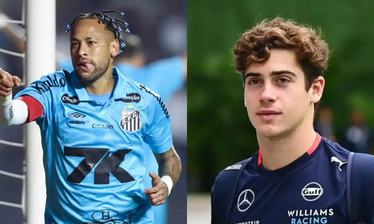 Neymar y Colapinto participaron de un comercial de Alpine.