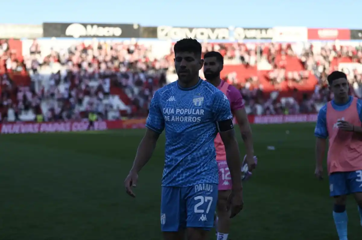 Leandro Díaz, delantero de Atlético Tucumán, no generó ninguna ocasión frente a Instituto.