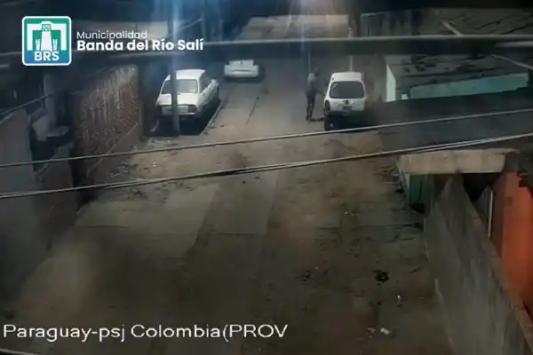 Intentaba robar un auto en Banda del Río Salí, las cámaras lo captaron y terminó detenido