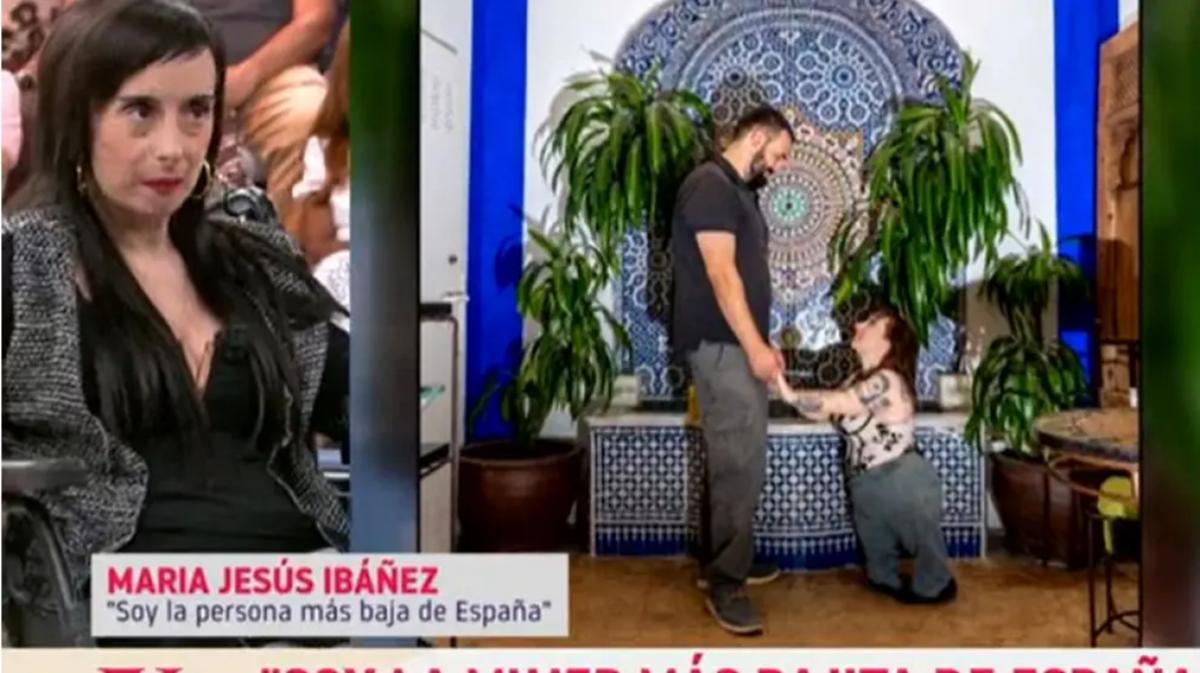 La dura historia de María Jesús, la mujer más baja de España con 97 centímetros