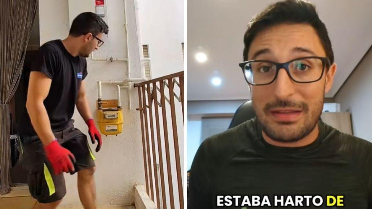 Un español explica cómo y por qué pasó de ser pizzero a fontanero