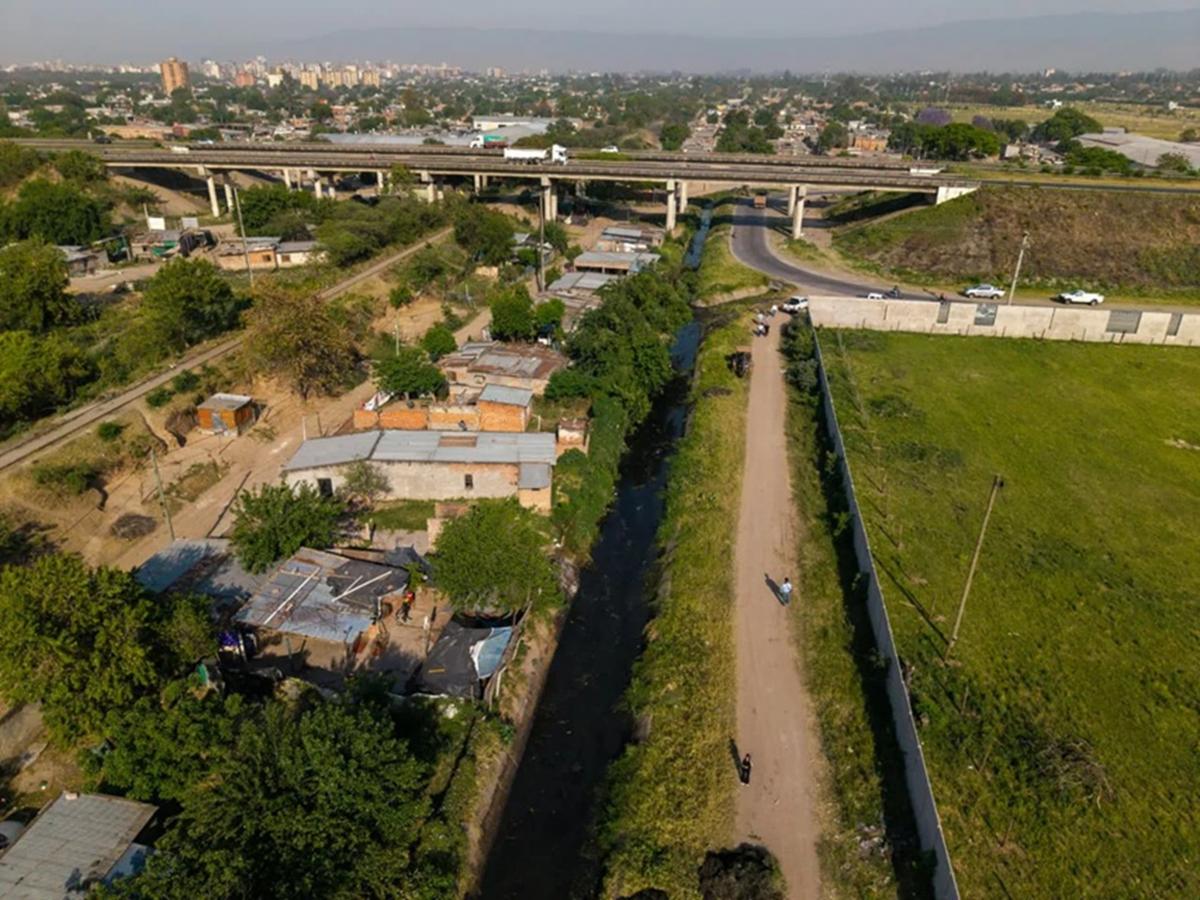 Zona norte de la capital: elevan 800% la capacidad de un canal pluvial para prevenir inundaciones