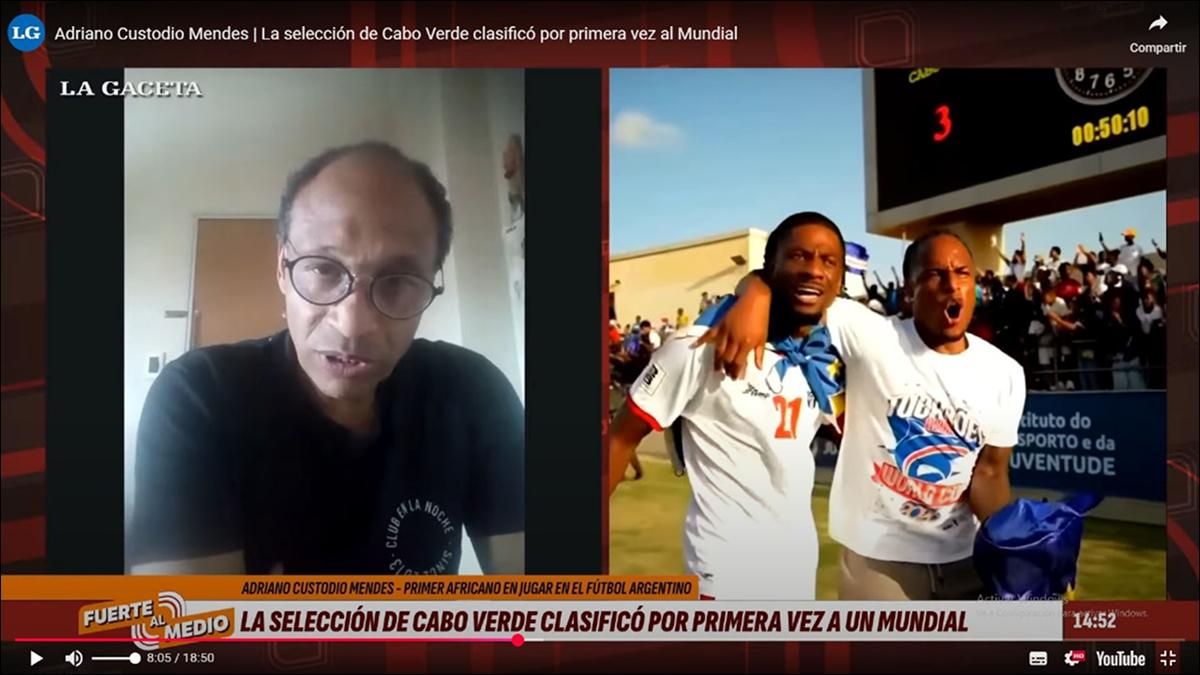 Llegó desde Cabo Verde, fue figura en San Martín de Tucumán y hoy vive el sueño de ver a su país en el Mundial