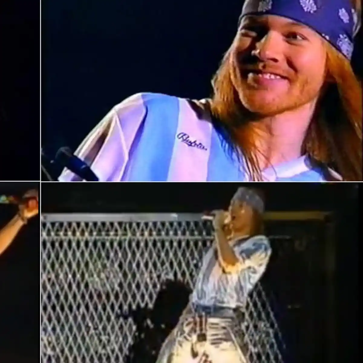 En 1992, Axl Rose subió al escenario luciendo la camiseta de la Selección Argentina