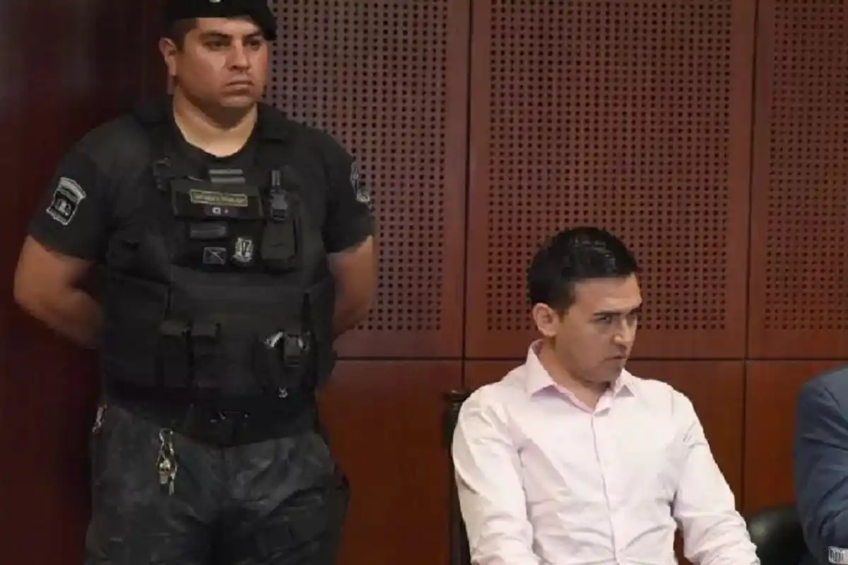 EL HOMBRE DE LAS FUGAS. Sergio Tripolone durante un juicio. 