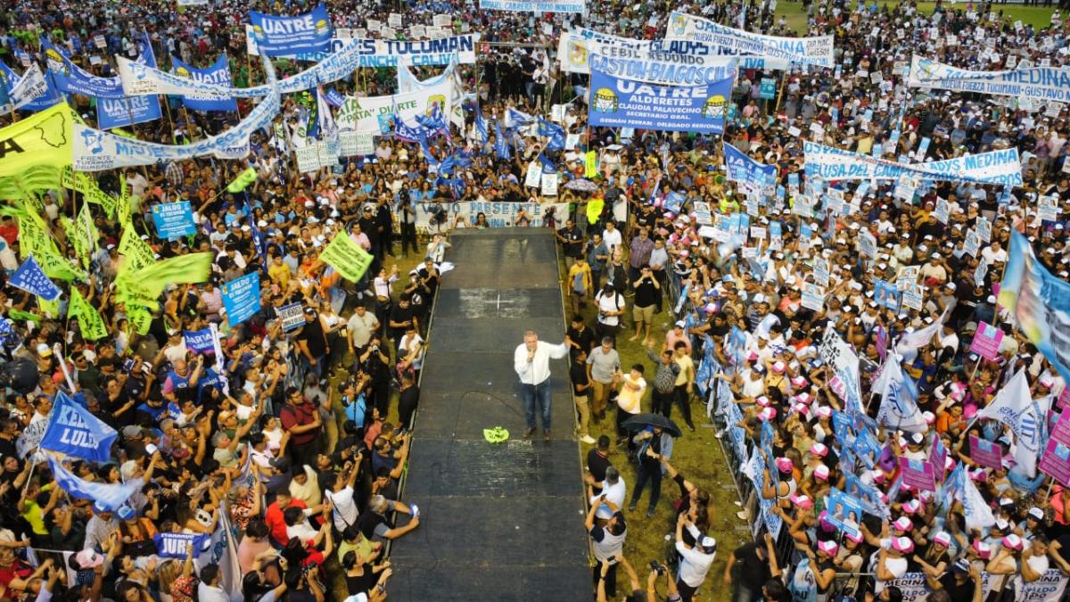 Jaldo llamó a "llenar las urnas de votos peronistas" el 26 de octubre
