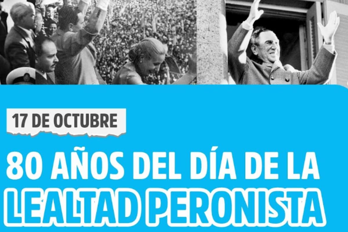 Reviví el acto por el 80° aniversario del Día de la Lealtad Peronista en Tucumán