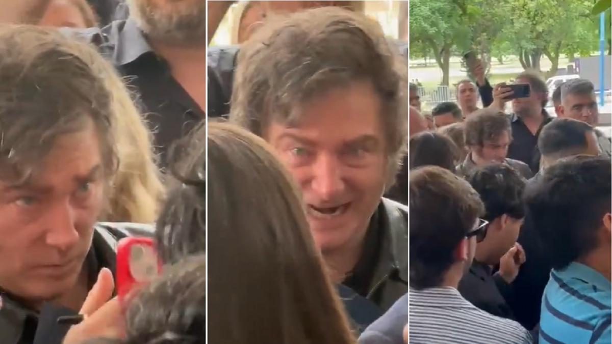 Ovación, selfies y cánticos: así fue la llegada de Javier Milei a Tucumán
