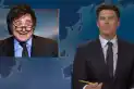 Saturday Night Live comparó a Milei con Austin Powers y señaló que funcionarios de Trump huirán a la Argentina