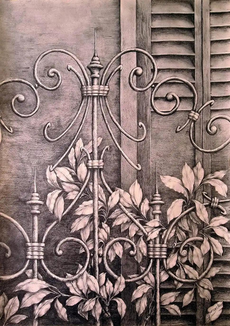 PREMIO FOMENTO. Referencias a las culturas originarias se registran en “Shalakas”, una creación del santiagueño José Eduardo Collado.