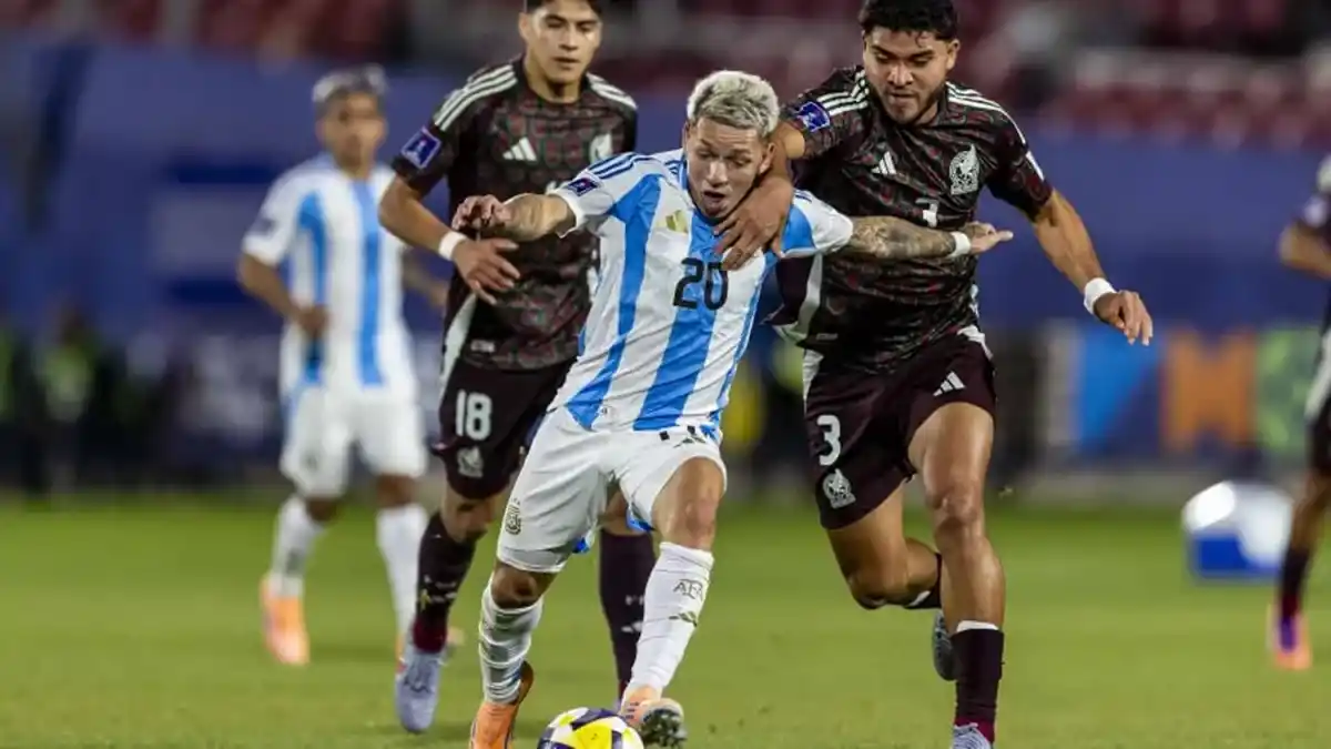 Prestianni habló sobre el apoyo de los futbolistas mayores.