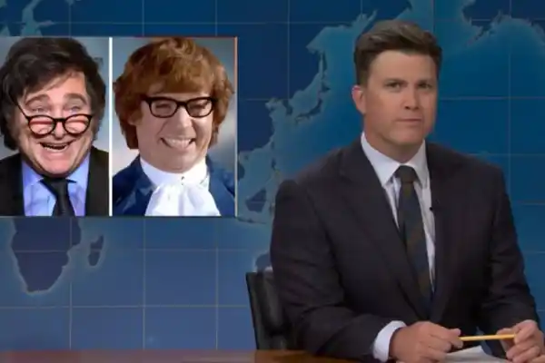 Saturday Night Live comparó a Javier Milei con Austin Powers y lanzó un chiste sobre Trump y la Argentina