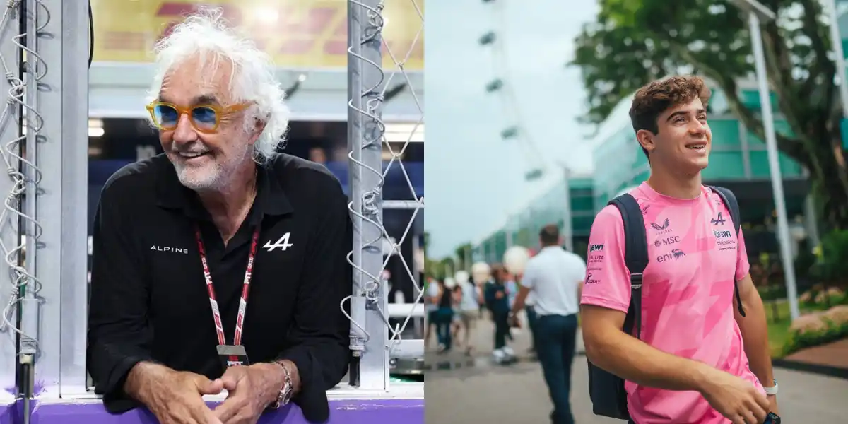 JUGADA MAESTRA. Briatore habría puesto a prueba a Colapinto en plena carrera. Su reacción podría haber sido la señal que esperaba Alpine.