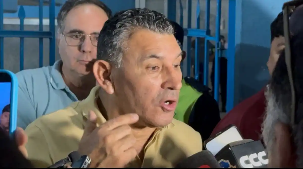 DE FRENTE. Leito salió a explicar que Atlético no tiene problemas económicos.