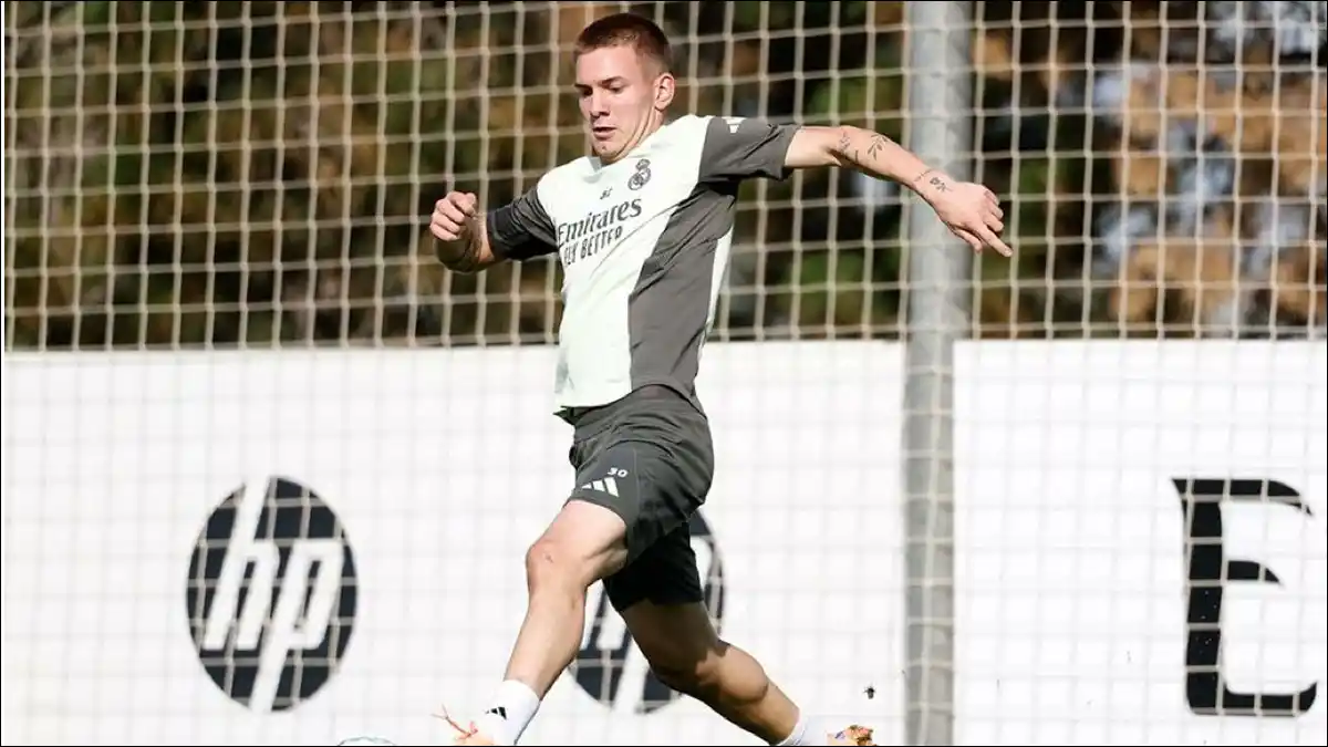SEMANA CLAVE. Franco Mastantuono podría perder su lugar en el equipo justo antes del clásico entre Real Madrid y Barcelona.