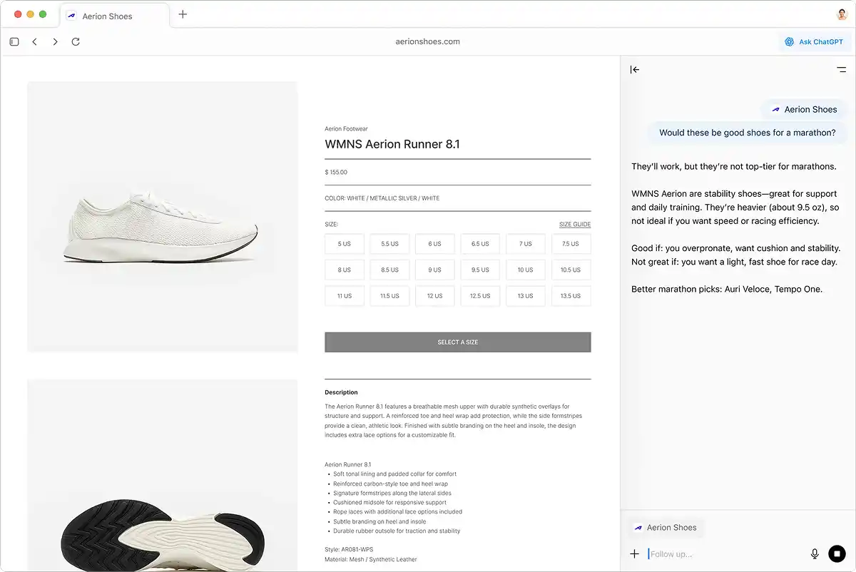 ChatGPT Atlas, el nuevo navegador con intligencia artificial