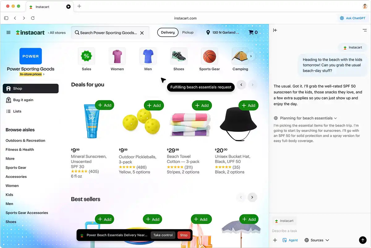 ChatGPT Atlas, el nuevo navegador con intligencia artificial