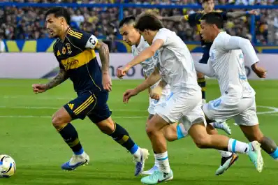 Alerta en Boca: Paredes quedó al borde de la suspensión y deberá cuidarse para llegar al Superclásico