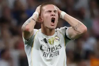 Mastantuono en la cuerda floja: podría perder su lugar en el Real Madrid antes del clásico