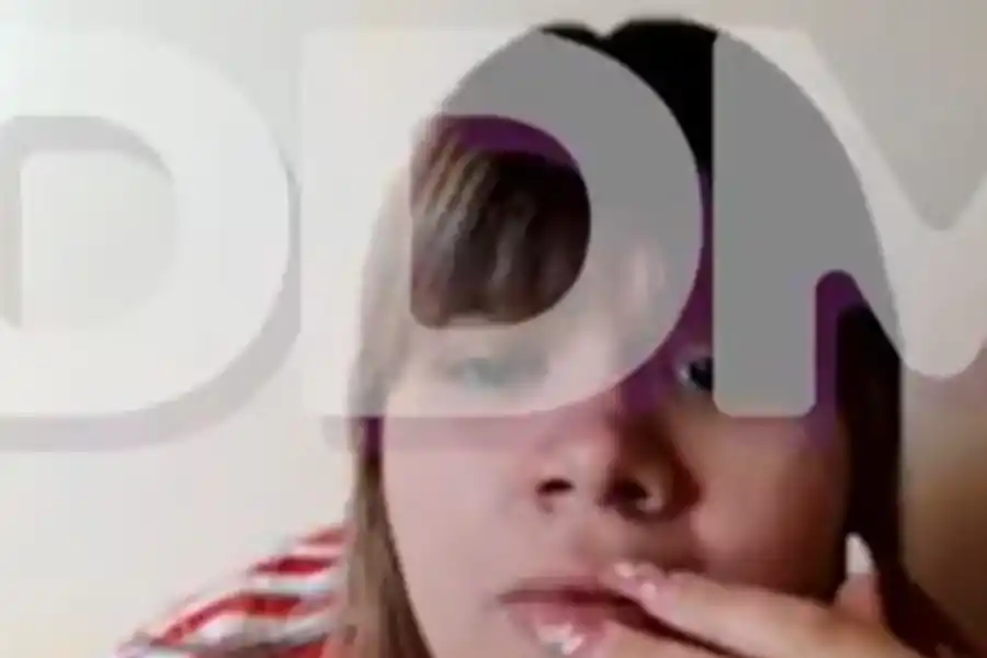 MORENA RIAL. Se filtró su primera imagen en la cárcel.