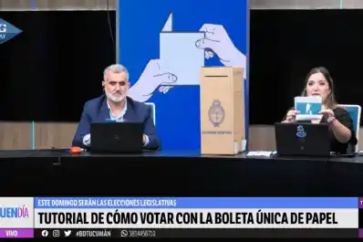 Así será votar con la Boleta Única de Papel: LA GACETA realizó un simulacro para mostrar el paso a paso