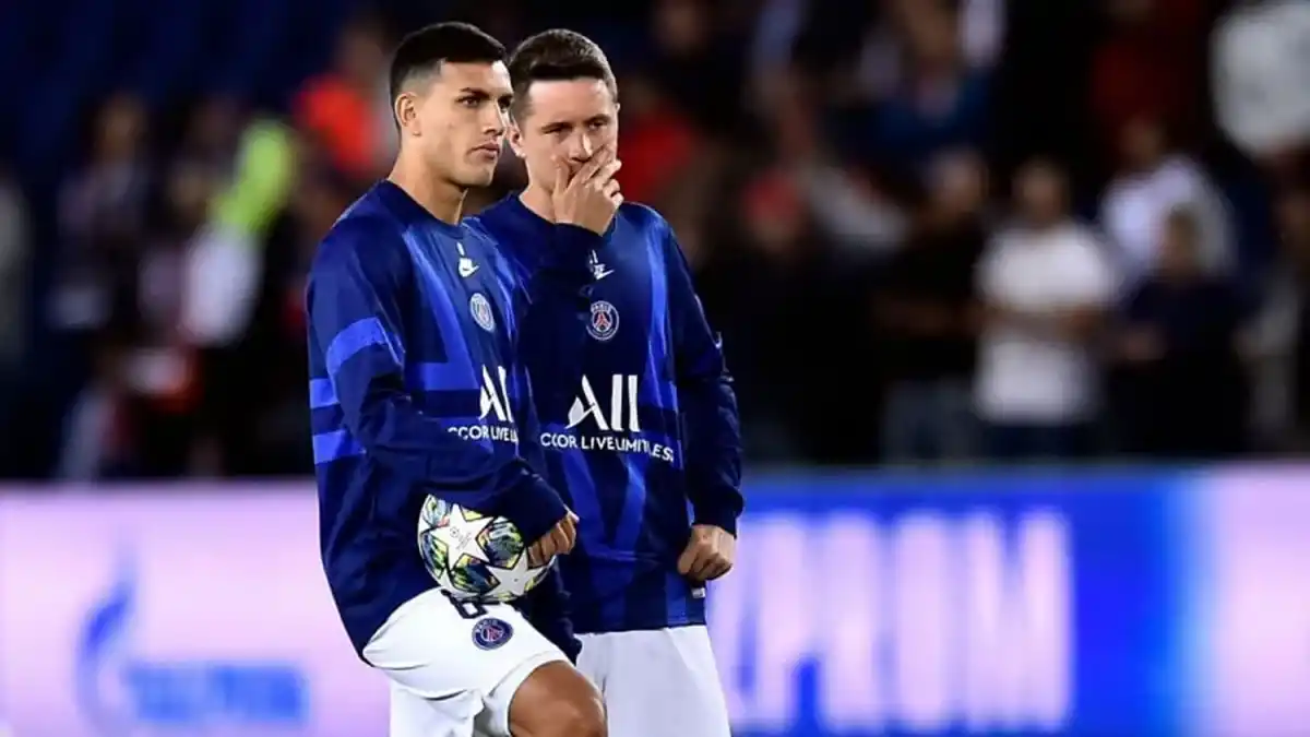 Paredes y Ander Herrera en PSG.